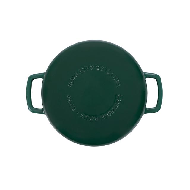 Combekk stegepande 24 cm – holly green med dobbelthåndtag