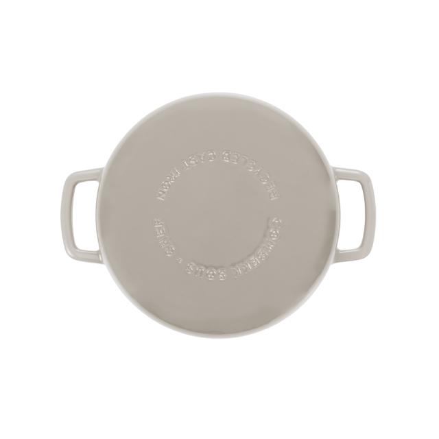 Combekk stegepande 24 cm – sand med dobbelthåndtag