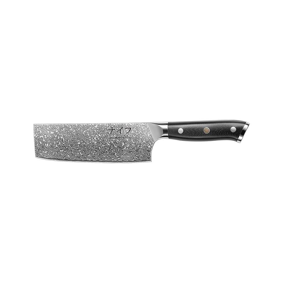 Damascus by hâws nakiri kniv