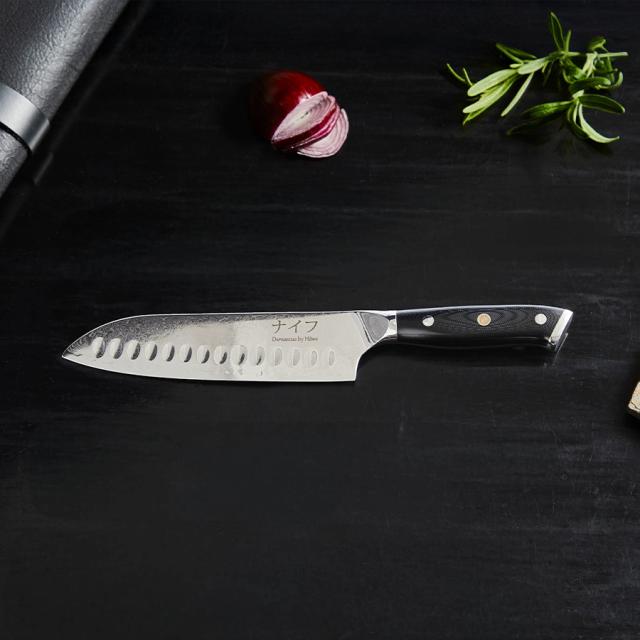 Damascus by hâws santoku kniv