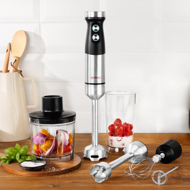 Gastroback Design Stavblendersæt 5-i-1, 1200 W