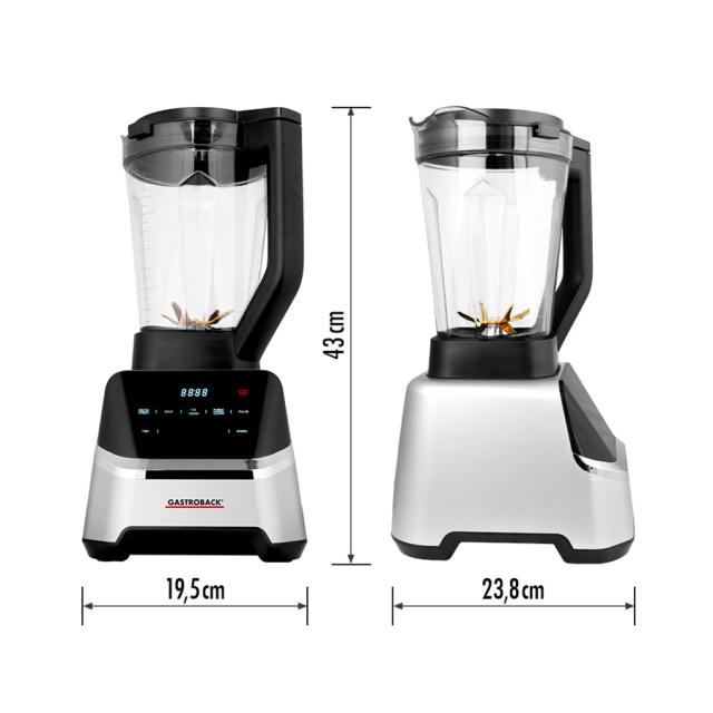 Gastroback Design Multi Power Blender Mix & Soup, 2000 W