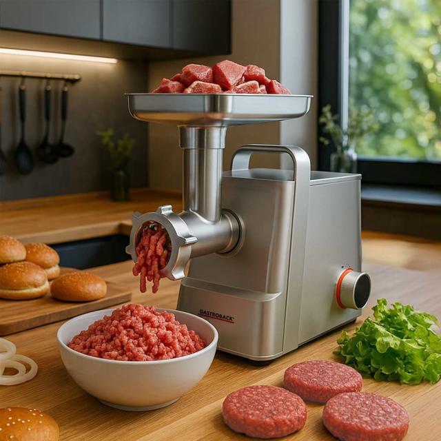 Gastroback Design Kødhakker 6-i-1 Plus, 2100 W