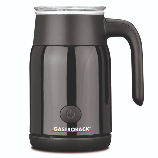 Gastroback Mælkeskummer Sort