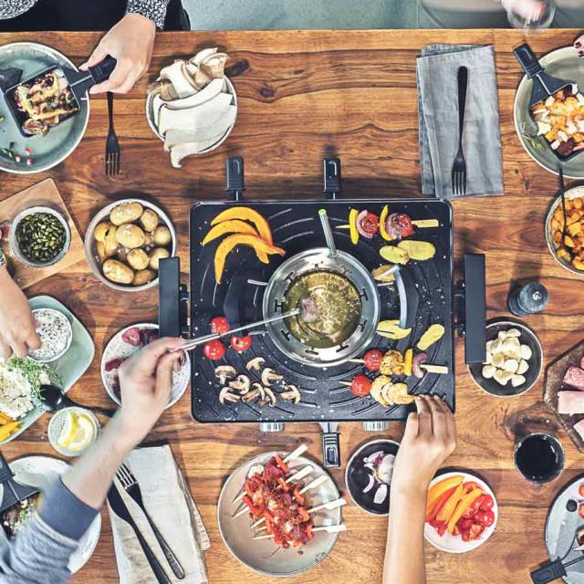 Gastroback Design Raclette & Fondue Advanced Plus