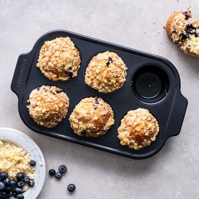 Greenpan muffinforme 6 stk.