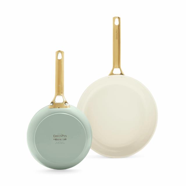 Greenpan Padova stegepandesæt 20+26 cm, pastel green