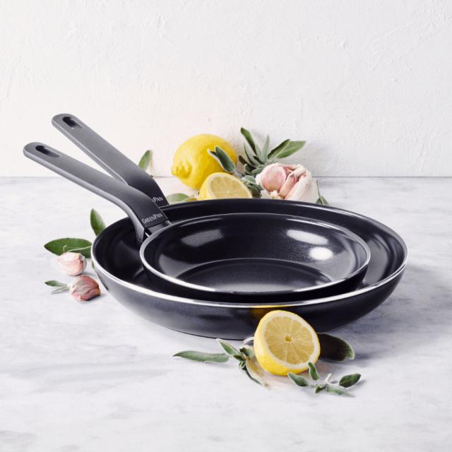 Greenpan Essens stegepandesæt 20+28 cm