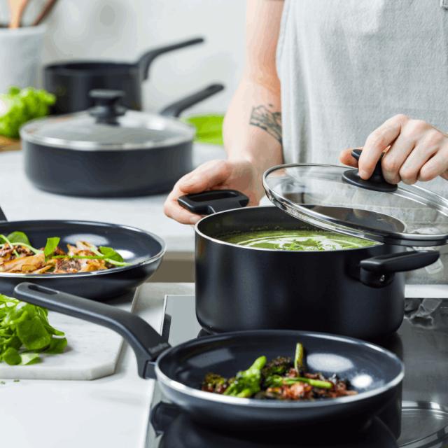 Greenpan Essens grydesæt 9 dele