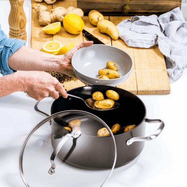 Greenpan Copenhagen gryde 20 cm, 3,1 L