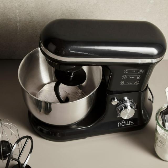 hâws køkkenmaskine, sort, 1500W