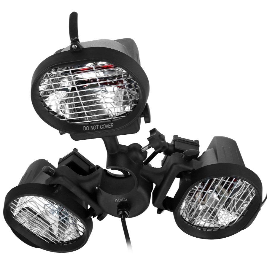 hâws terrassevarmer m. 3 lamper