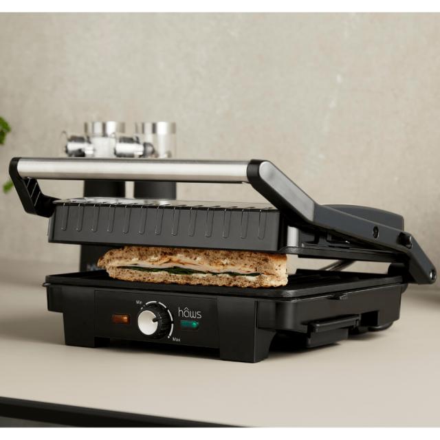 hâws kontaktgrill/paninigrill, 1600W