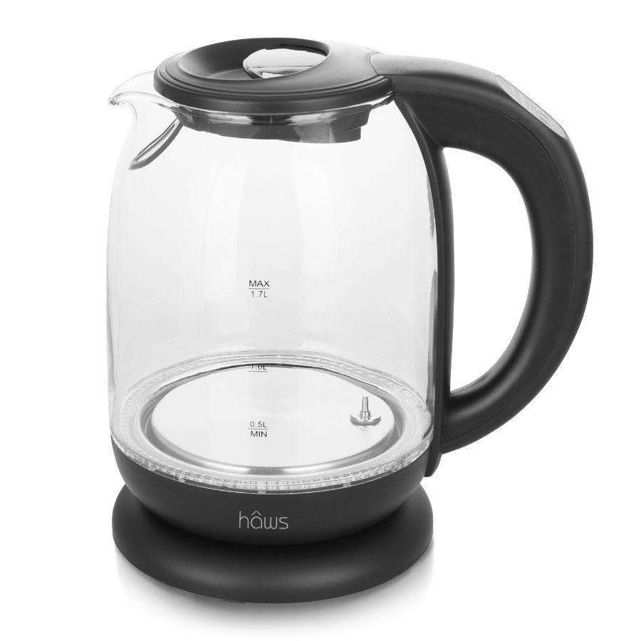 hâws elkedel, glas, 1,7L
