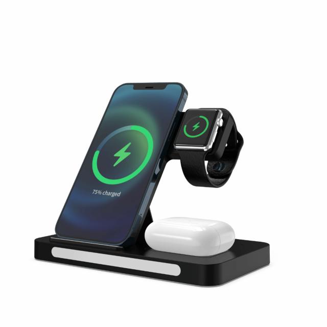hâws foldbar laderstation 3-i-1 + natlys