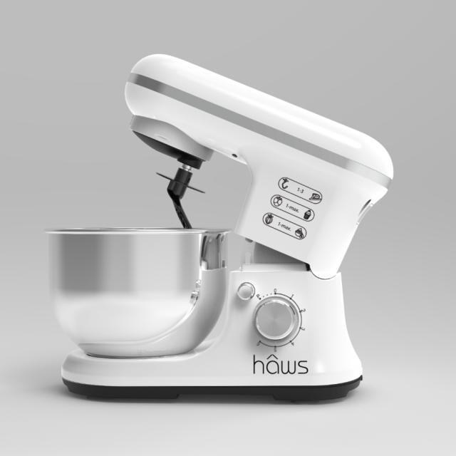 hâws køkkenmaskine, hvid, 1200W