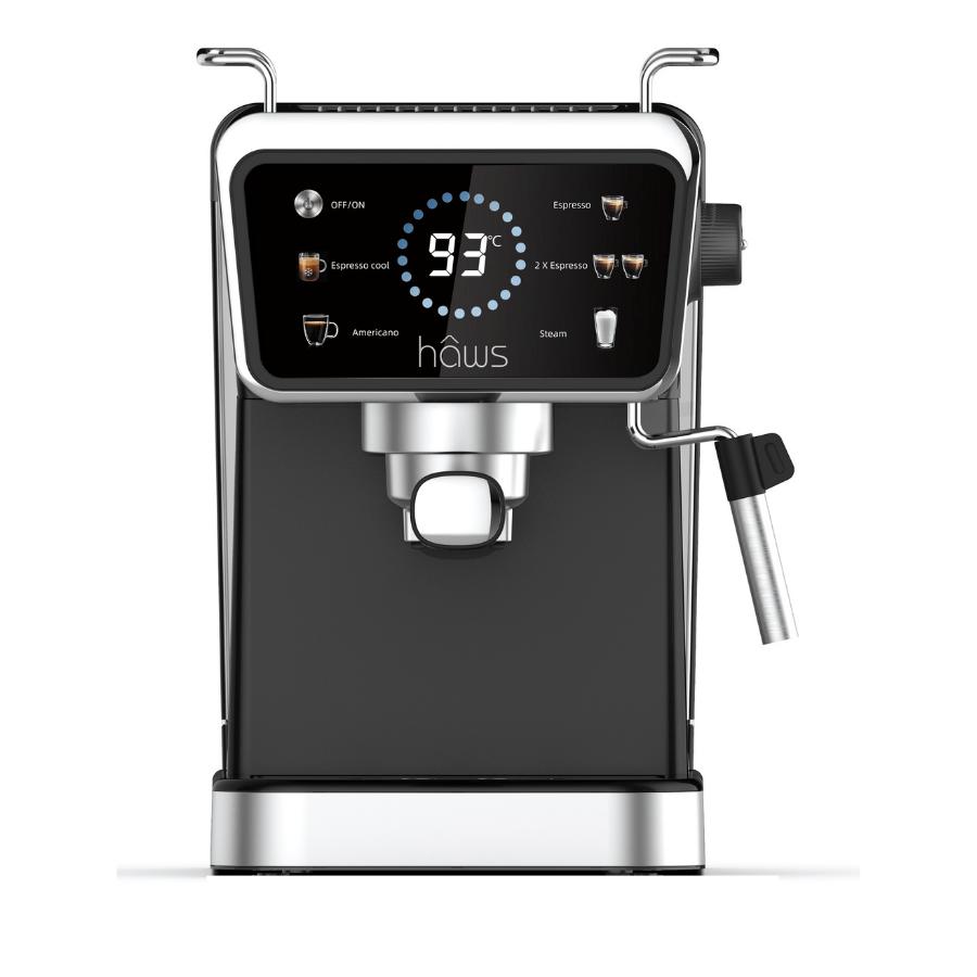 hâws espresso 7-i-1, 20 bar, sort/stål