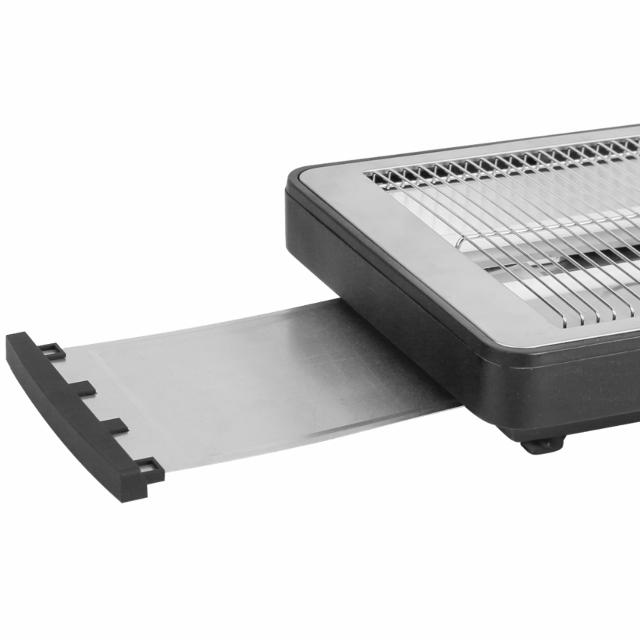 hâws brødrister med digitalt display, 1000W