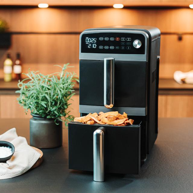 hâws airfryer 2x5,5L, 1400W