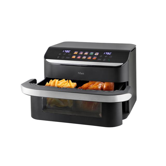 hâws airfryer 10L m/opdeler, 2400W