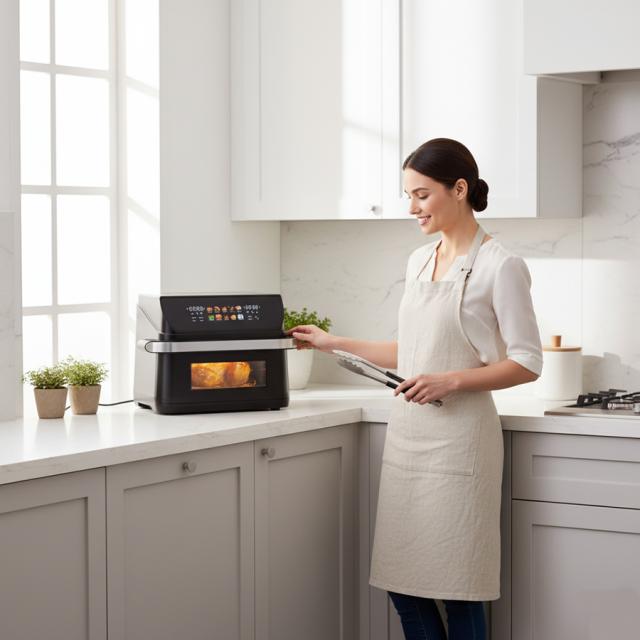 hâws airfryer 10L m/opdeler, 2800W