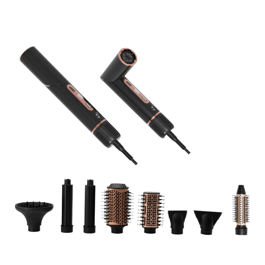 hâws beauty air styler deluxe, 8 hoveder
