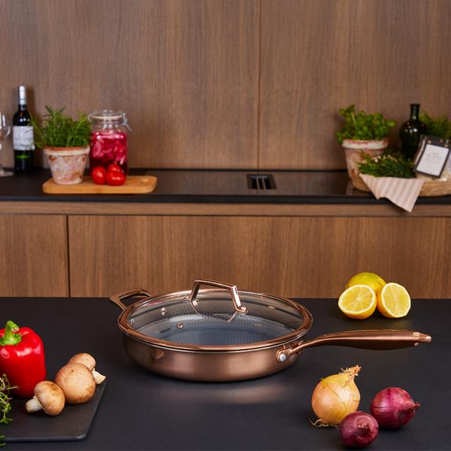 hâws santo hybrid sauterpande 28 cm, rose gold – inkl. låg