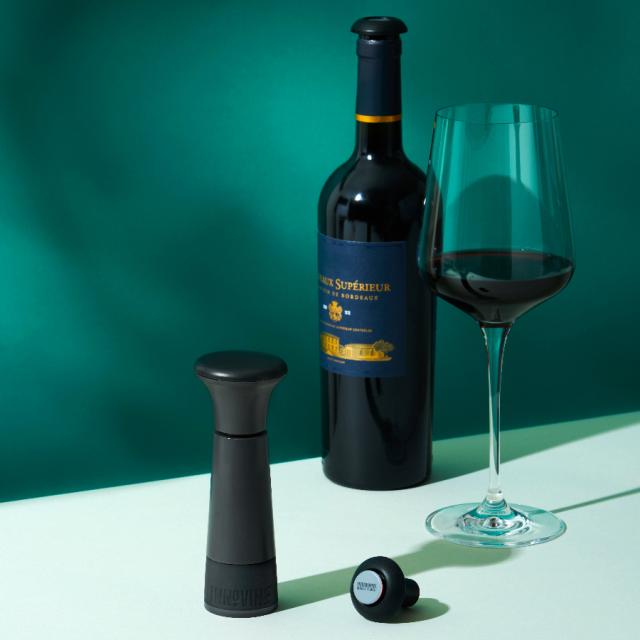 Innovine vakuumpumpe til vin, grafit