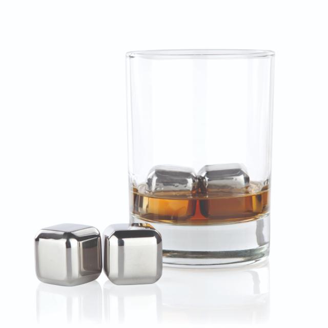 Innovine whiskysten i rustfrit stål