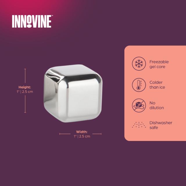 Innovine whiskysten i rustfrit stål