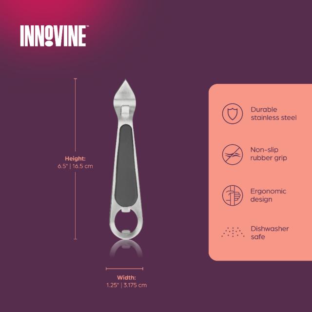 Innovine 2-i-1 flaskeåbner