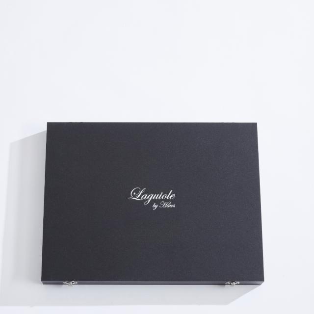 Laguiole by hâws knivsæt – 7 dele, wengé