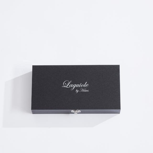 Laguiole by hâws steakgaffelsæt – 6 dele, eg