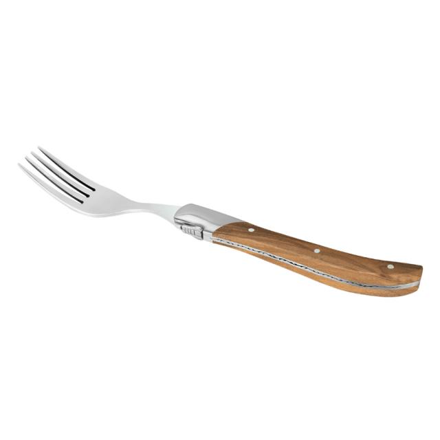Laguiole by hâws steakbestiksæt – 12 dele, oliventræ