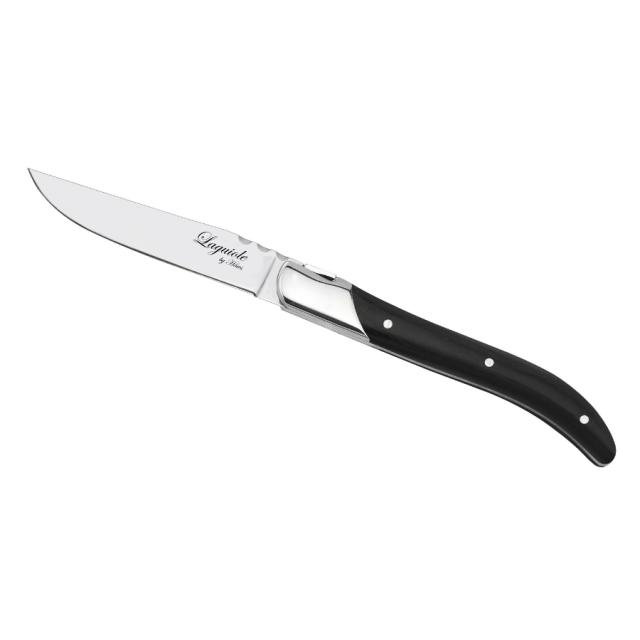 Laguiole by hâws steakbestiksæt – 12 dele, sort træ