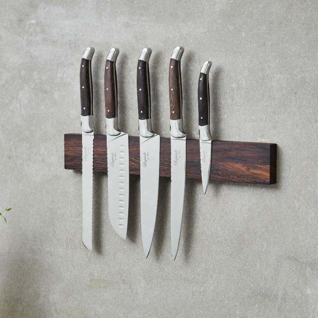 Laguiole by hâws knivsæt – 5 dele m/knivholder, wengé