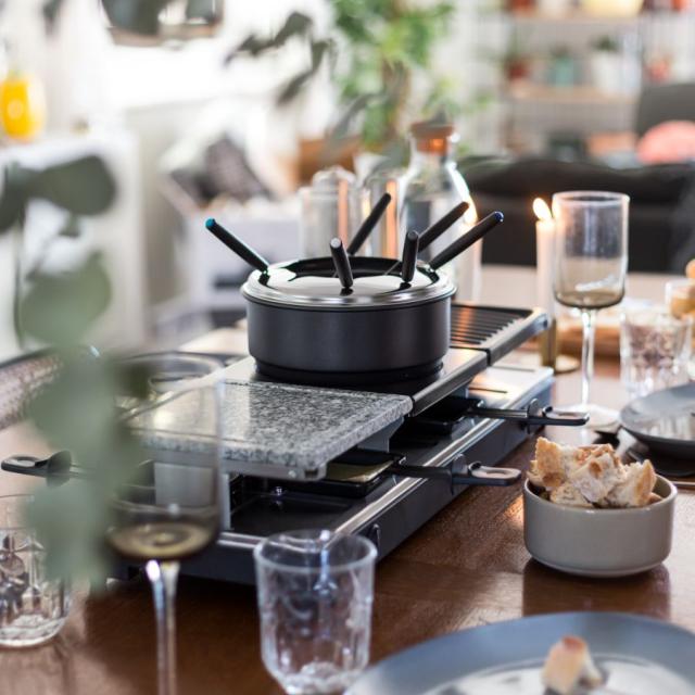 Livoo raclette & fondue, 12 personer