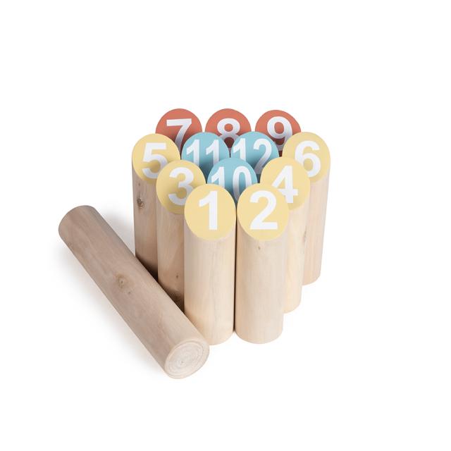 Livoo number kubb spil, FSC træ