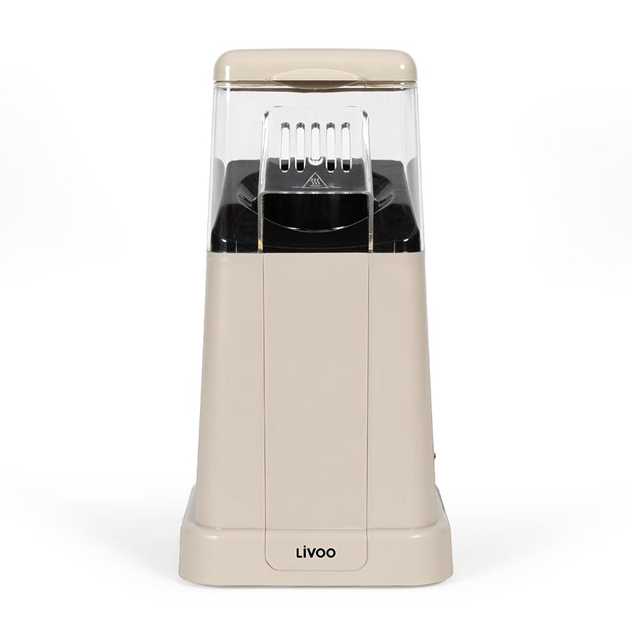 Livoo popcornmaskine 1200 W, creme
