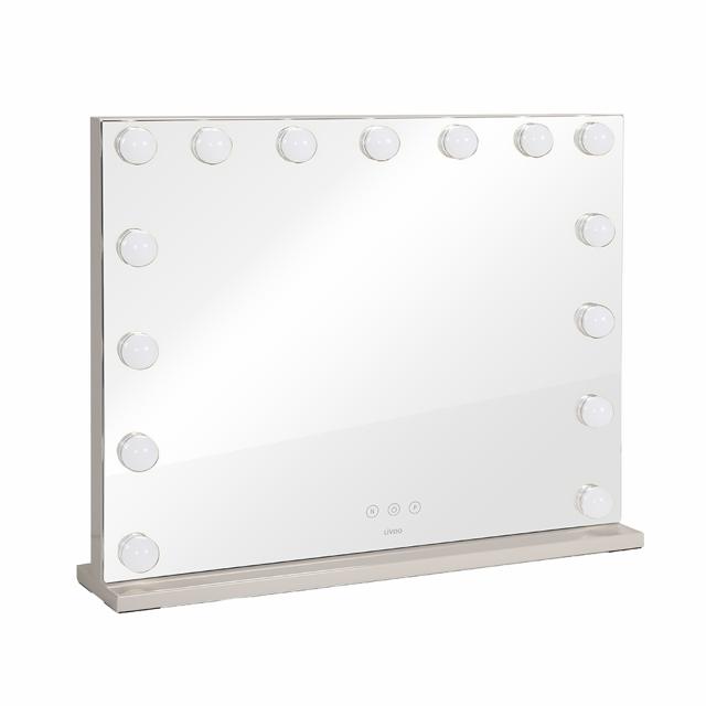 Livoo Hollywood makeup-spejl 50 x 40 cm