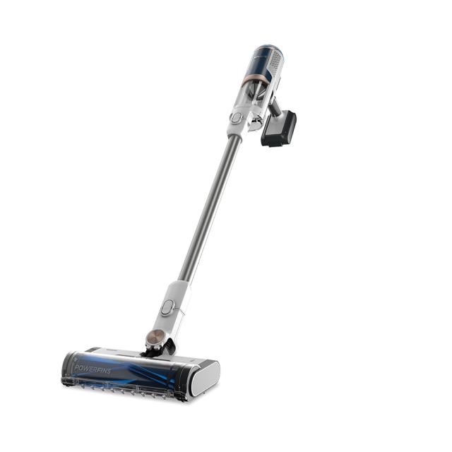 Shark Cordless Floor Detect ledningsfri støvsuger med auto-tømning, hvid/navy