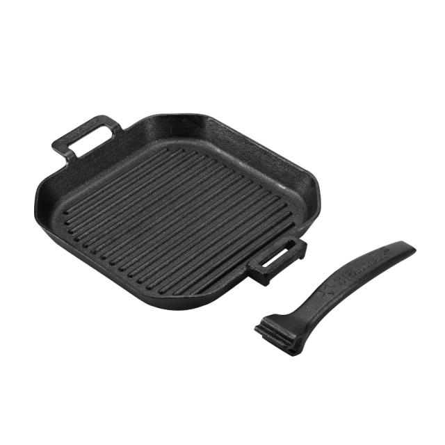 Steak Champ 5010 Grillstegepande i støbejern 26 cm