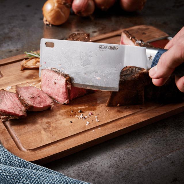 Steak Champ Flip & Cut